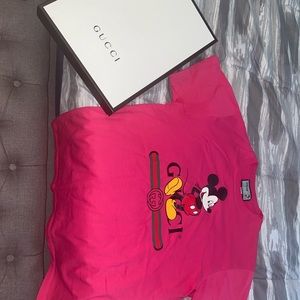 GUCCI Mickey Mouse Oversized T-Shirt
